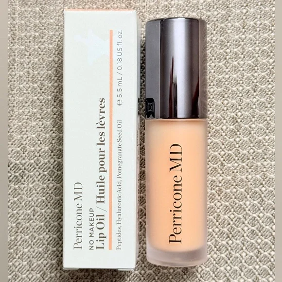 New! Perricone MD No Makeup Lip Oil - Lychee - Picture 3 of 5